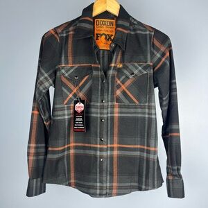 NWT Dixxon x Fox Limited edition flannel